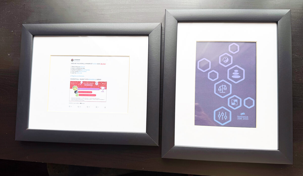 End3r's Corner - Framed Post versus Framed Print