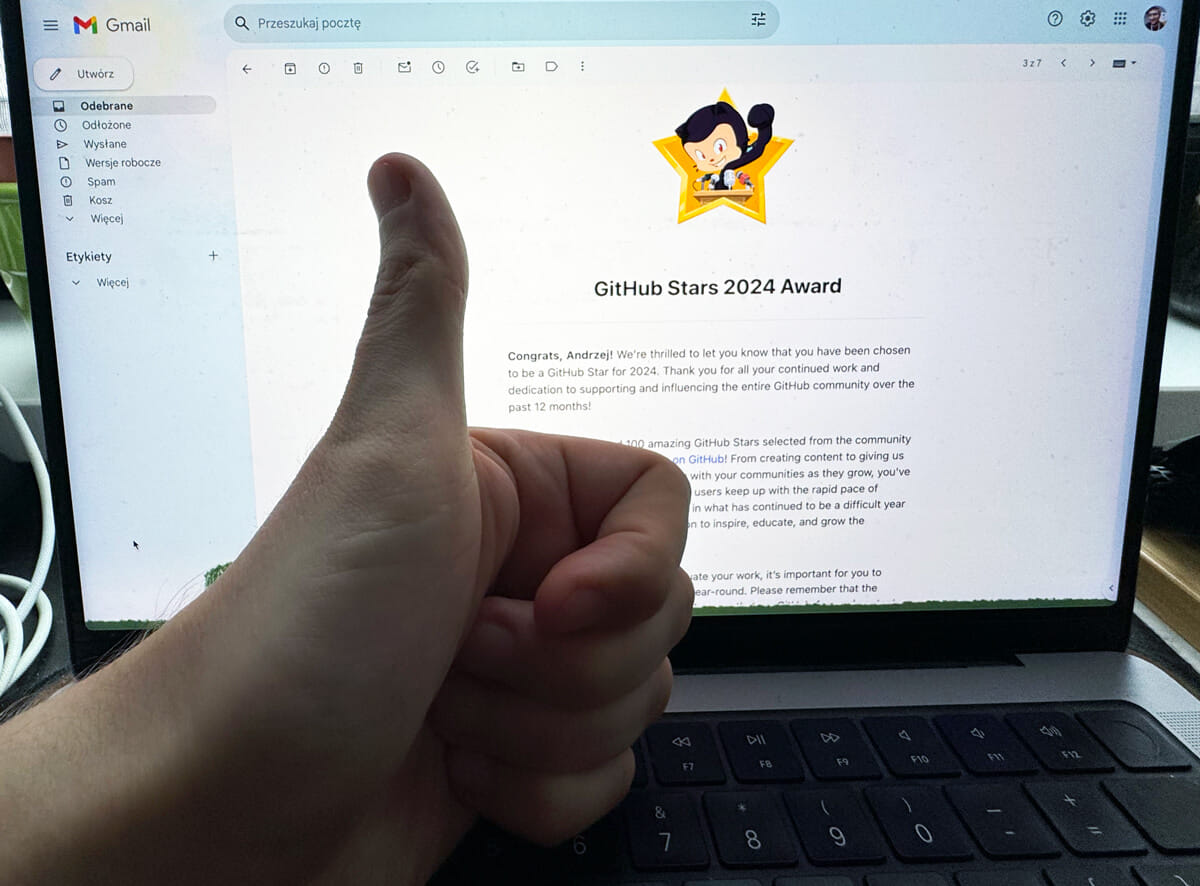 End3r's Corner - GitHub Star status renewed for the fourth year