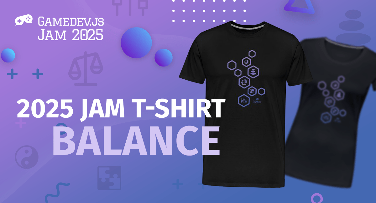 End3r's Corner - Gamedev.js Jam 2025 t-shirt Balance
