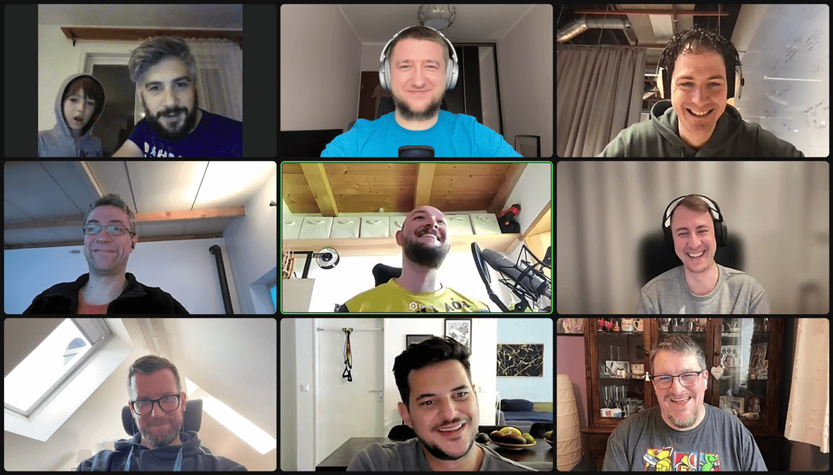 End3r's Corner - W3C Games CG April 2024 - happy folks