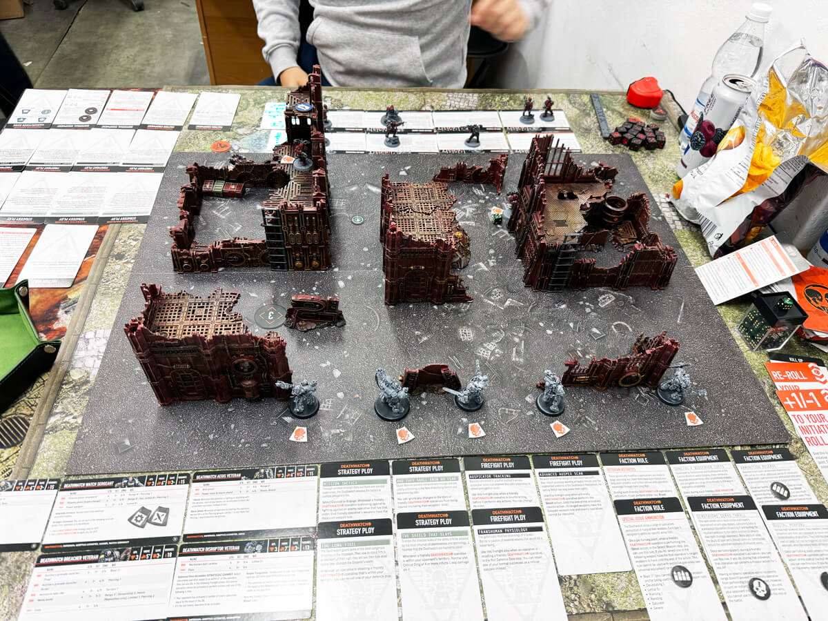 End3r's Corner - Warhammer: Deathwatch Kill Team vs Tempestus Aquilons