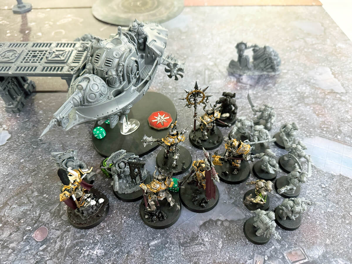 End3r's Corner - Warhammer Kharadron Overlords versus Chaos