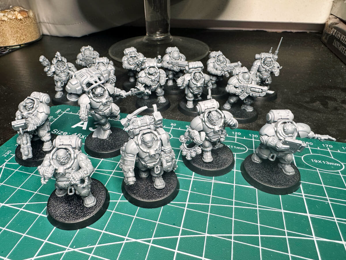 End3r's Corner - Warhammer Hearthkyn Salvagers Kill Team plastic