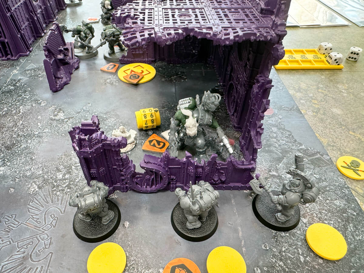 End3r's Corner - Warhammer Hearthkyn Salvagers Kill Team versus Wrecka Krew