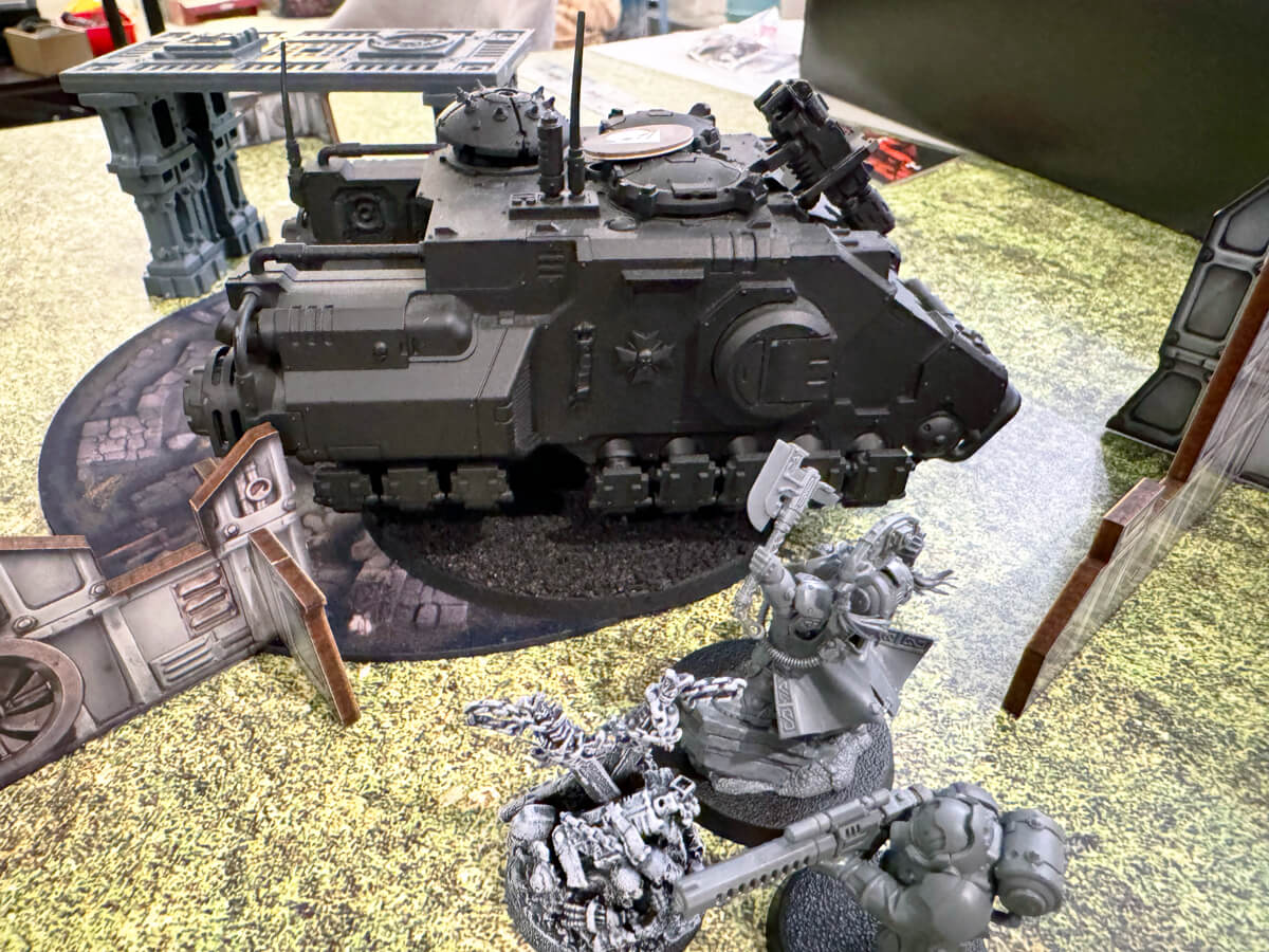 End3r's Corner - Warhammer Leagues of Votann versus vehicle